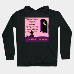 the black cat nero Hoodie